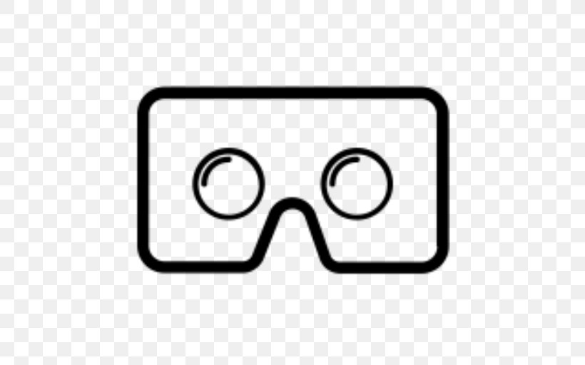 Virtual Reality Podcast, PNG, 512x512px, Virtual Reality, Area, Black And White, Eyewear, Glasses Download Free