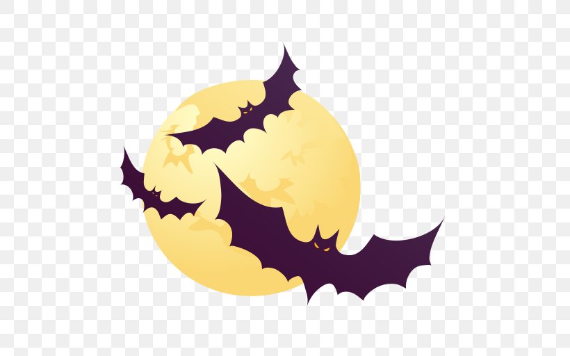 Halloween Jack-o'-lantern, PNG, 512x512px, Halloween, Art, Bat, Ghost, Jacko Lantern Download Free