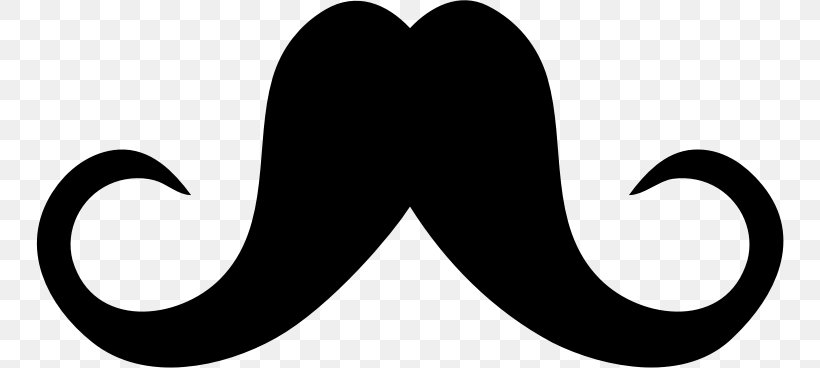Moustache Movember Clip Art, PNG, 748x368px, Moustache, Black And White, Facial Hair, Hair, Handlebar Moustache Download Free