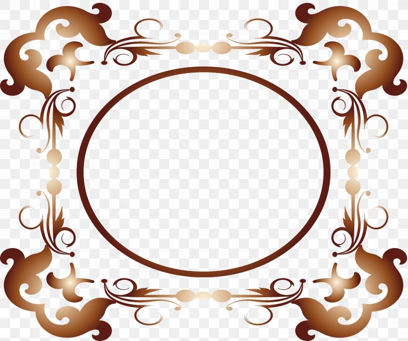 Picture Frames Visual Design Elements And Principles Clip Art, PNG, 5540x4638px, Picture Frames, Area, Body Jewelry, Calligraphy, Ornament Download Free