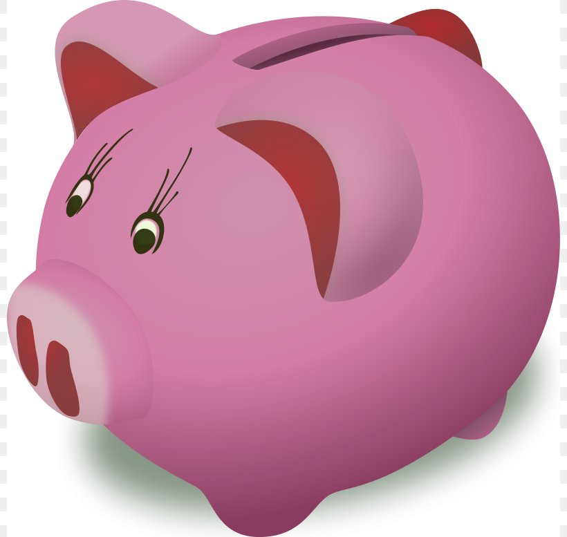 Piggy Bank Clip Art, PNG, 800x777px, Piggy Bank, Bank, Free Content, Magenta, Money Download Free