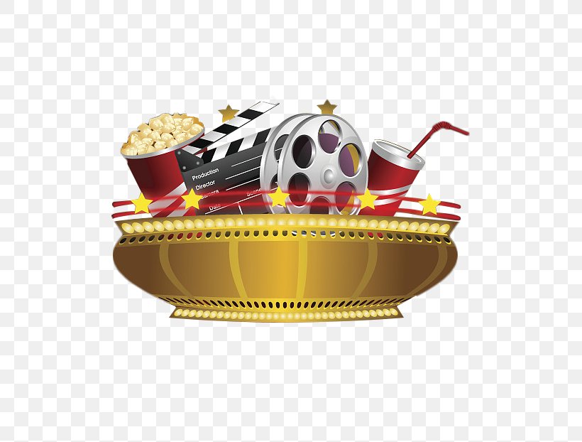 Popcorn Clapperboard Film, PNG, 622x622px, Popcorn, Cartoon, Cinema, Clapperboard, Cuisine Download Free