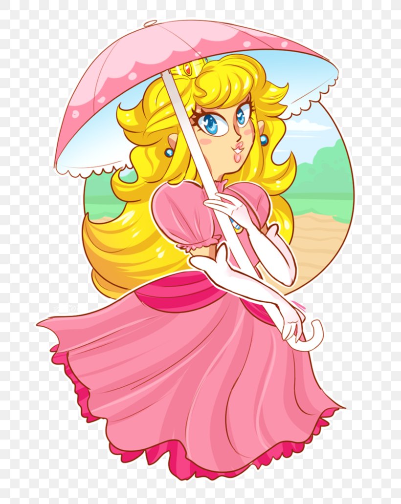 Super Princess Peach Princess Zelda Artist, PNG, 774x1032px, Watercolor, Cartoon, Flower, Frame, Heart Download Free