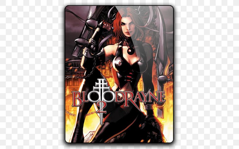 BloodRayne 2 Video Game IBM PC Compatible DVD-ROM, PNG, 512x512px, Bloodrayne 2, Automaton, Bloodrayne, Bloodrayne Betrayal, Character Download Free