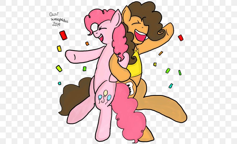 Cheese Sandwich Pinkie Pie, PNG, 500x500px, Watercolor, Cartoon, Flower, Frame, Heart Download Free