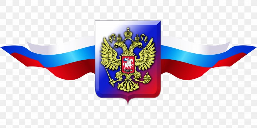 Coat Of Arms Of Russia Symbols Flag Of Russia, PNG, 4000x2000px, Russia, Coat Of Arms, Coat Of Arms Of Russia, Doubleheaded Eagle, Flag Download Free