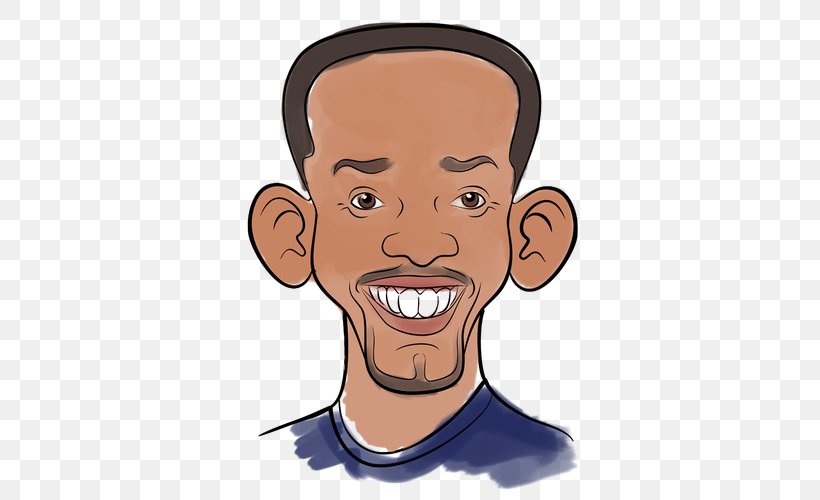 Will Smith Drawing Caricature Nose USMLE Step 3, PNG, 500x500px, Will Smith, Caricature, Cartoon, Cheek, Chin Download Free
