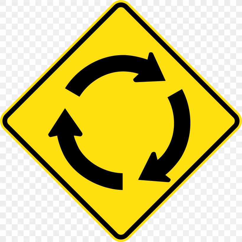 Priority Signs Roundabout Traffic Sign Warning Sign Traffic Circle, PNG, 2000x2000px, Priority Signs, Area, Driving, Intersection, Lane Download Free