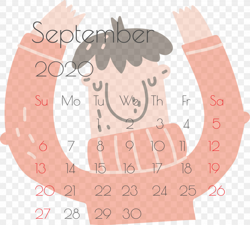 September 2020 Printable Calendar September 2020 Calendar Printable September 2020 Calendar, PNG, 3000x2702px, September 2020 Printable Calendar, Analytic Trigonometry And Conic Sections, Circle, Mathematics, Meter Download Free