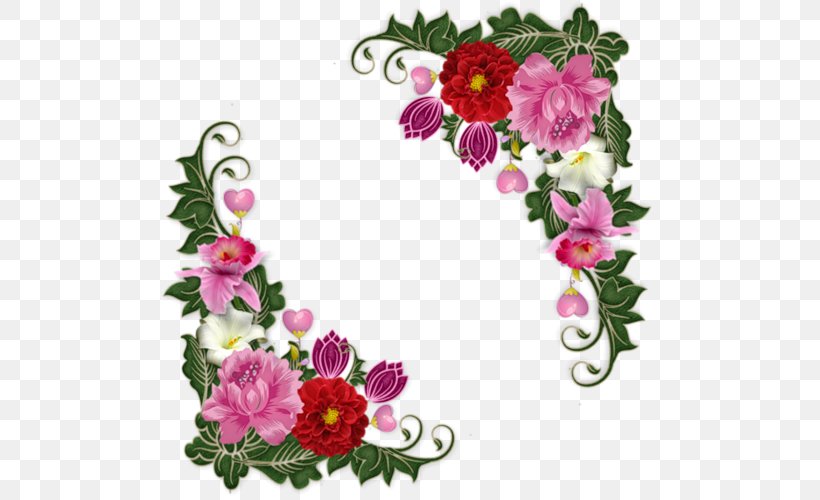 Floral Design Flower Clip Art GIF Graphic Frames, PNG, 500x500px, Floral Design, Annual Plant, Art, Chrysanths, Cut Flowers Download Free