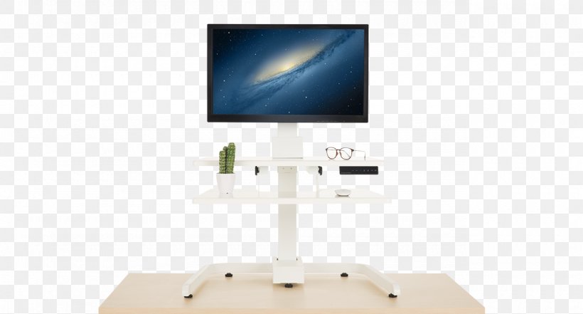 MINI Cooper Standing Desk Sit-stand Desk, PNG, 1280x689px, Mini Cooper, Computer Monitor Accessory, Desk, Display Device, Furniture Download Free