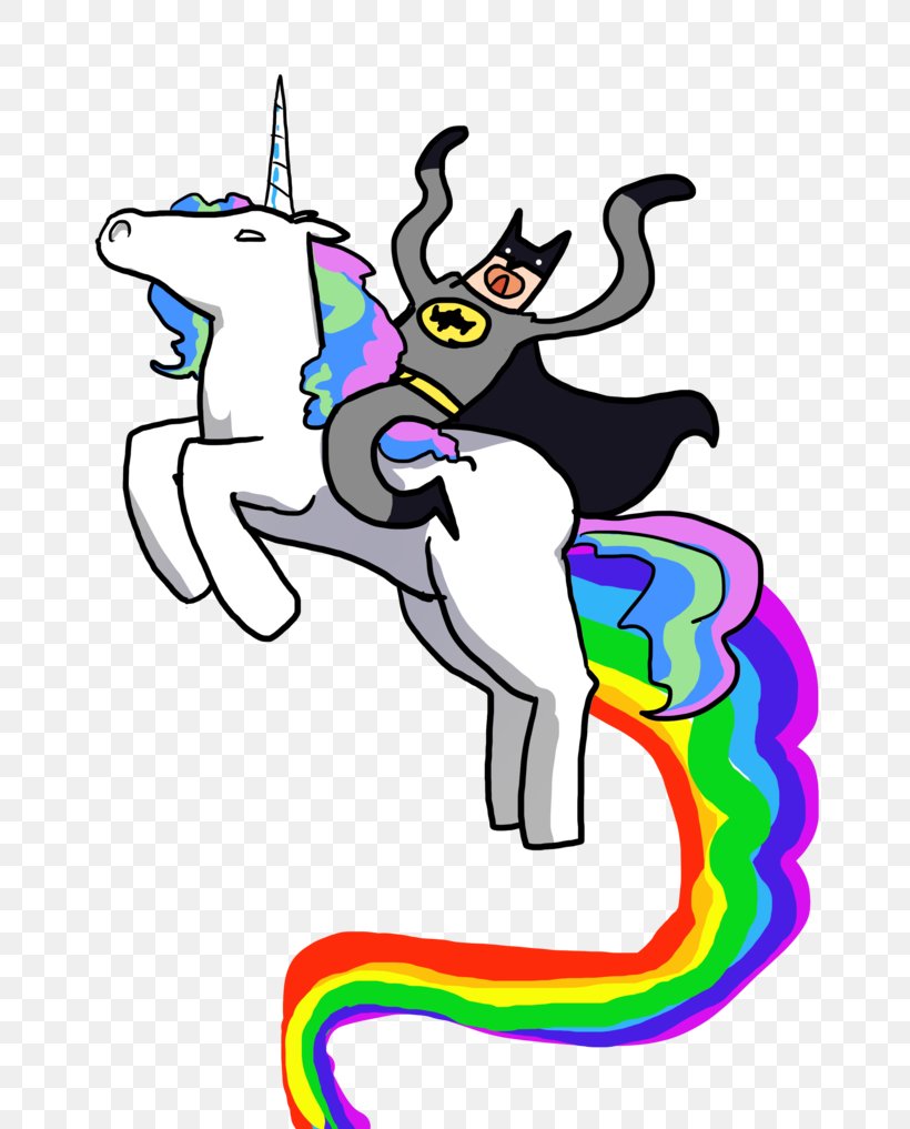 Robot Unicorn Attack Batman T-shirt, PNG, 786x1017px, Robot Unicorn Attack, Animal Figure, Art, Artwork, Batman Download Free