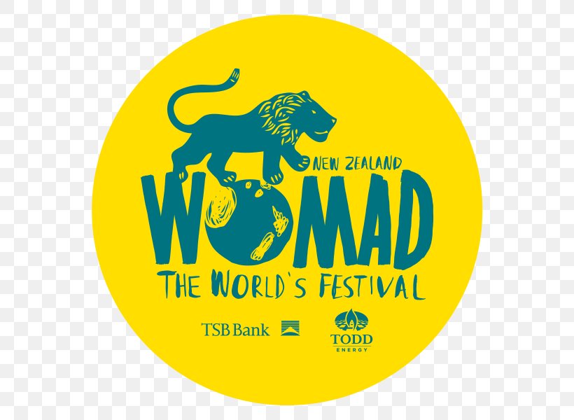 World Of Music, Arts And Dance WOMAD 2019 Logo Festival New Zealand, PNG, 600x600px, Logo, Area, Brand, Event Tickets, Festival Download Free
