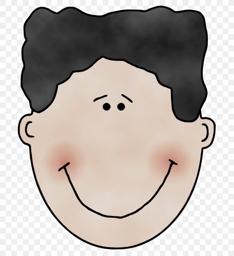 Clip Art Women Smiley Face Boy Child, PNG, 2189x2400px, Watercolor, Boy, Cartoon, Cheek, Child Download Free