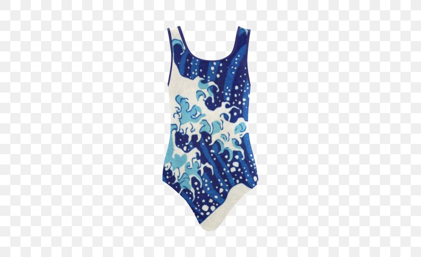 One-piece Swimsuit HTC One Visual Arts The Great Wave Off Kanagawa, PNG, 500x500px, Watercolor, Cartoon, Flower, Frame, Heart Download Free