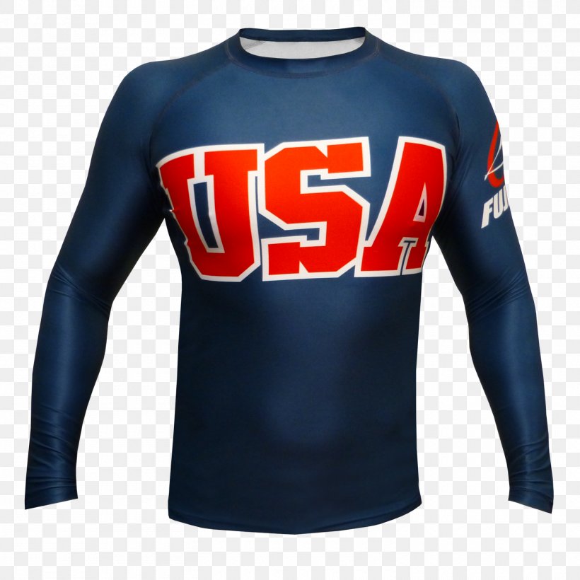 T-shirt Rash Guard Sports Fan Jersey Sleeve Brazilian Jiu-jitsu, PNG, 1500x1500px, Tshirt, Active Shirt, Blue, Brand, Brazilian Jiujitsu Download Free