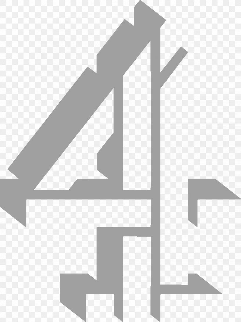 Channel 4 United Kingdom Television Channel Logo, PNG, 836x1117px, Channel 4, All 4, Black And White, Brand, Broadcasting Download Free