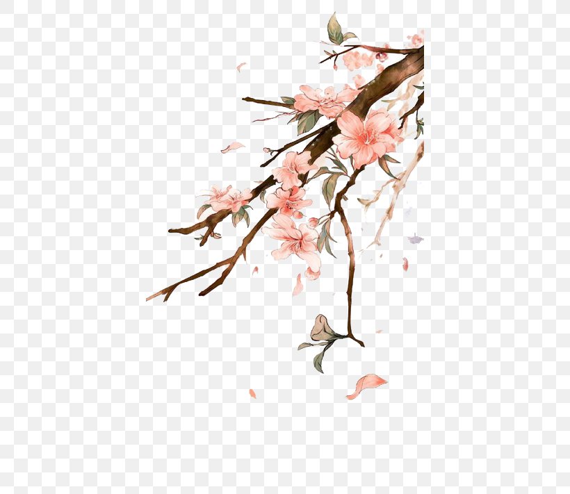 IPhone 6S Chinese Art Landscape Painting Watercolor Painting, PNG, 400x711px, Iphone 6s, Art, Asian Art, Bird, Blossom Download Free