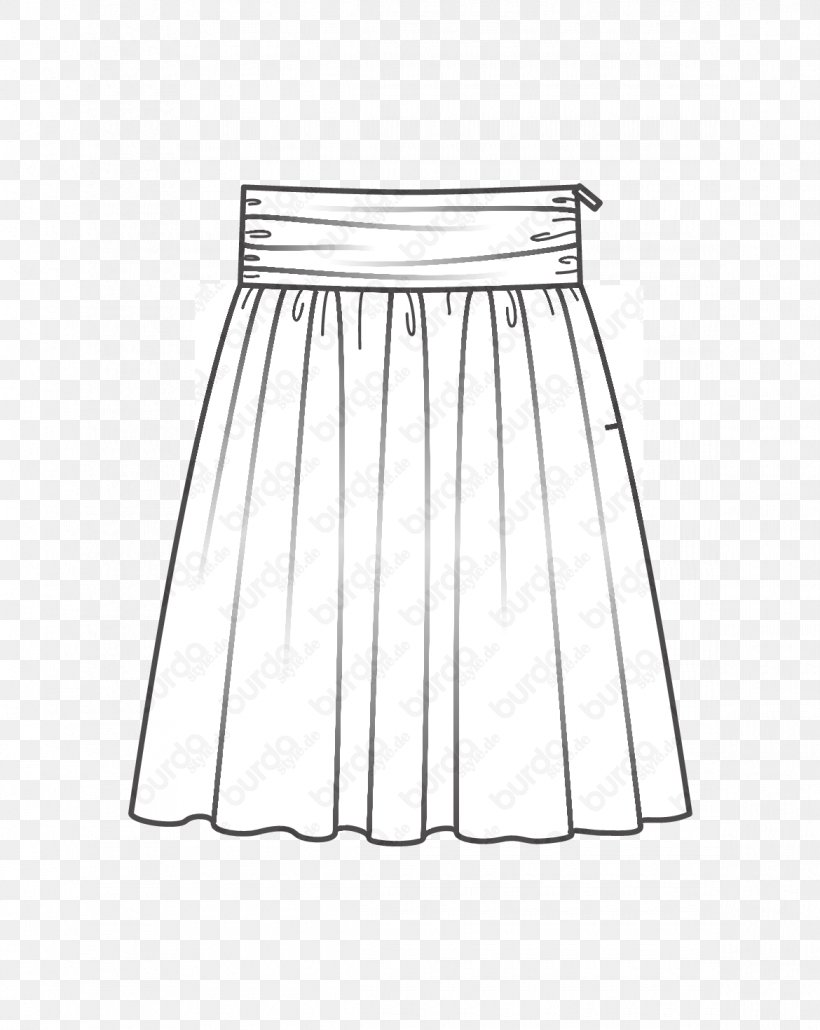 Skirt Burda Style Fashion Bund Pattern, PNG, 1170x1470px, Skirt, Black, Black And White, Bund, Burda Style Download Free