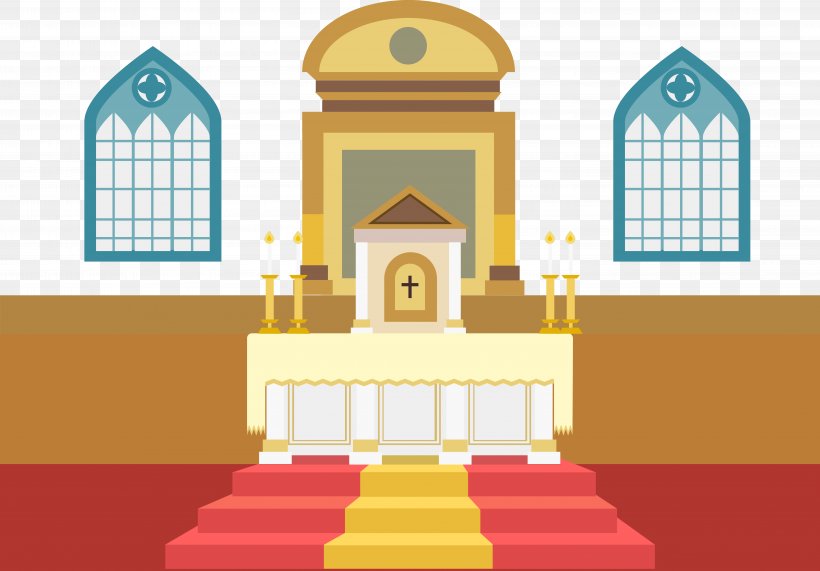 Euclidean Vector Church Altar Download, PNG, 5833x4067px, Church, Altar, Arch, Building, Chapel Download Free