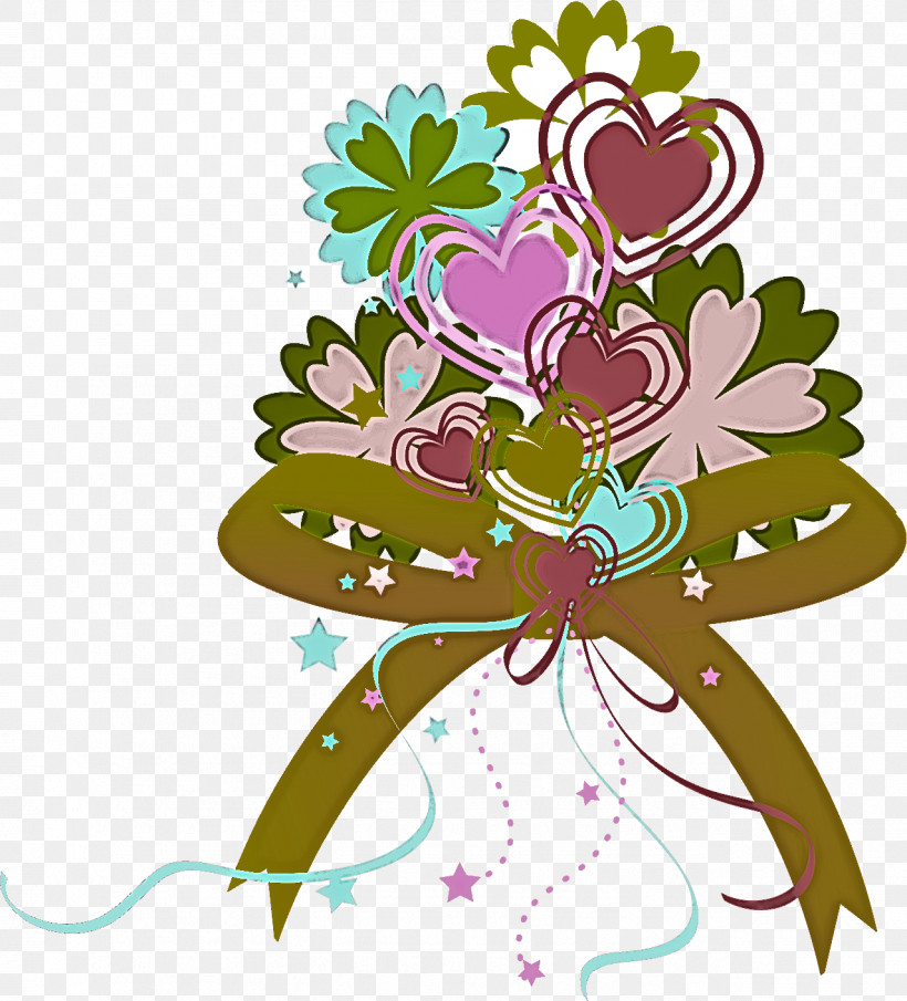 Flower Bouquet Flower Bunch Ribbon, PNG, 1278x1412px, Flower Bouquet, Floral Design, Flower, Flower Bunch, Leaf Download Free