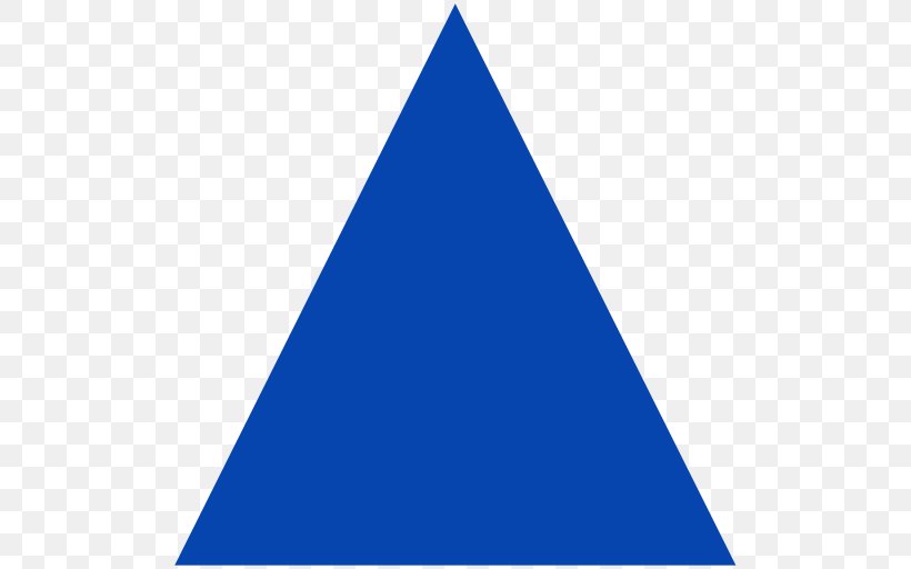 Triangle Blue Shape, PNG, 512x512px, Triangle, Azure, Blue, Business, Company Download Free