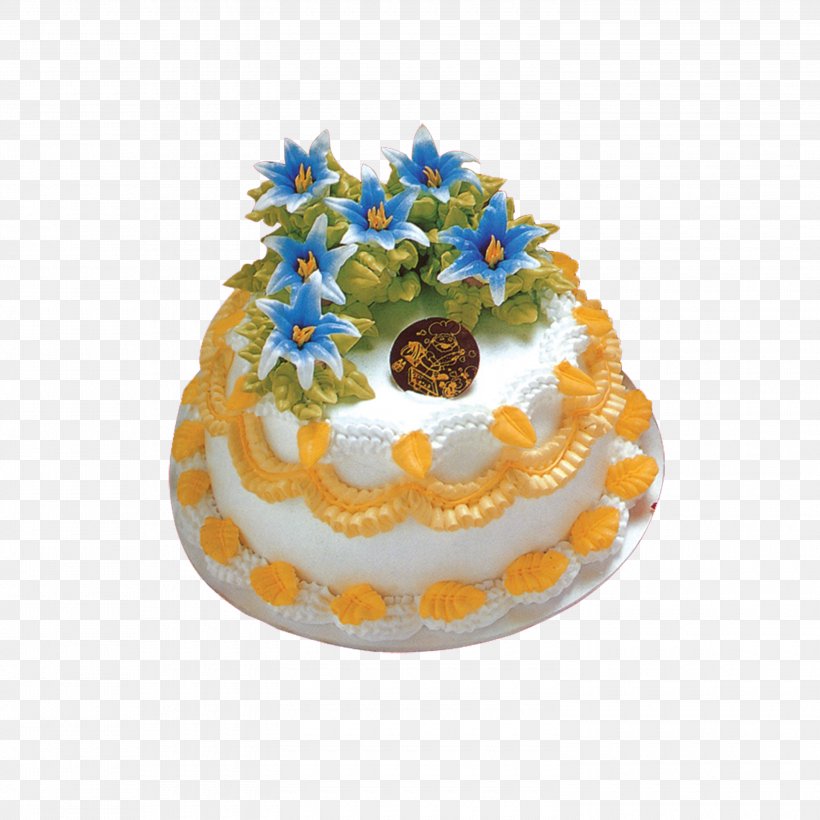 Birthday Cake Cream Dessert, PNG, 3000x3000px, Birthday Cake, Baking, Bread, Butter, Buttercream Download Free