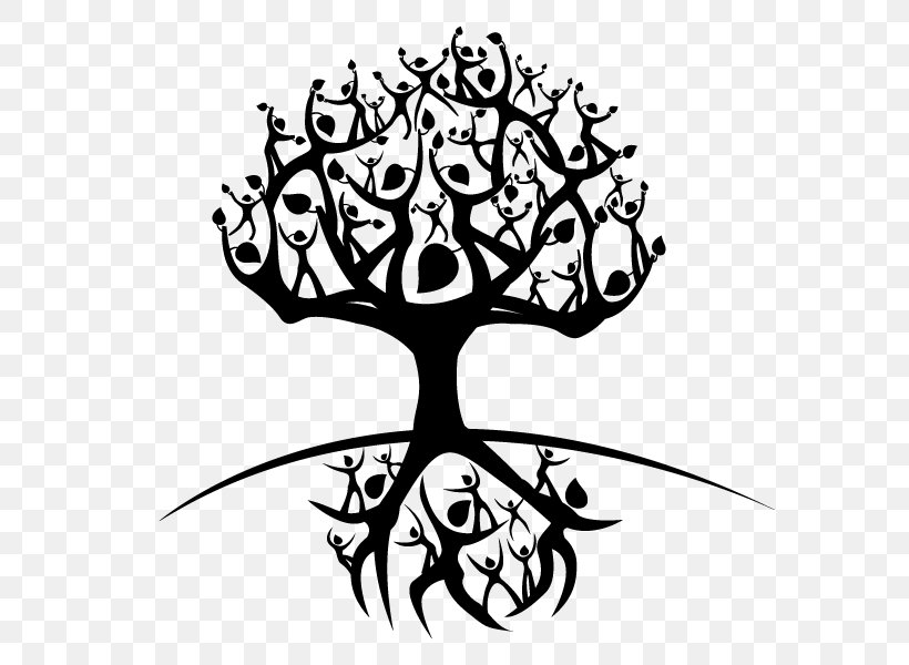 Drawing Tree Of Life Clip Art, PNG, 600x600px, Drawing, Art, Artwork, Black And White, Branch Download Free