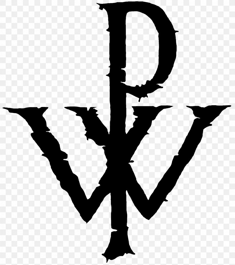 Logo Powerwolf Blessed & Possessed, PNG, 2568x2896px, Logo, Black And White, Blessed Possessed, Geometric Shape, Metal Mass Live Download Free