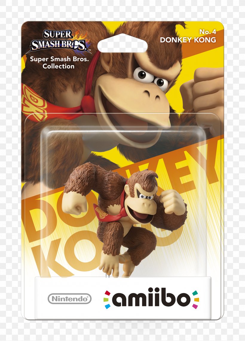 Donkey Kong Super Smash Bros. For Nintendo 3DS And Wii U Amiibo Video Games, PNG, 1800x2505px, Donkey Kong, Amiibo, Diddy Kong, Mario Series, Nintendo Download Free