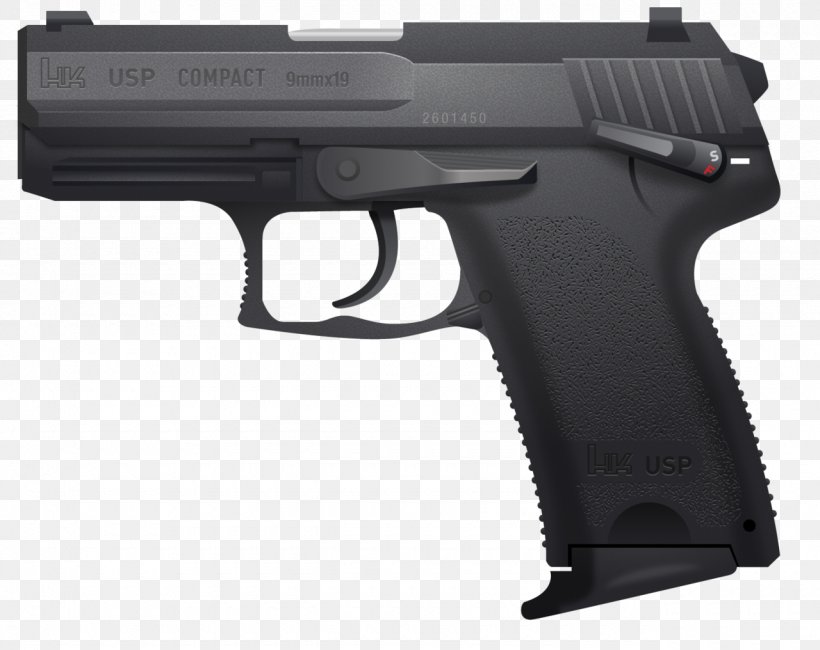 Heckler & Koch USP Compact Heckler & Koch HK45 Pistol, PNG, 1280x1016px, 40 Sw, 45 Acp, Heckler Koch Usp, Air Gun, Airsoft Download Free