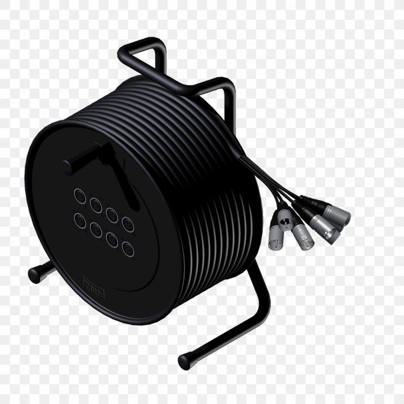 Microphone XLR Connector Electrical Cable Stage Box Reel, PNG, 1024x1024px, Microphone, Audio Multicore Cable, Audio Signal, Balanced Line, Cable Reel Download Free