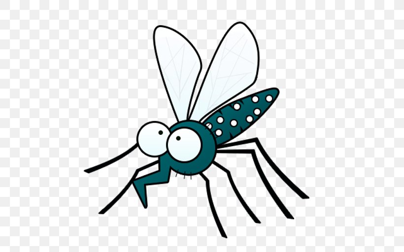 Mosquito Vector Graphics Clip Art Illustration Image, PNG, 512x512px, Mosquito, Arthropod, Butterfly, Cartoon, Damselfly Download Free