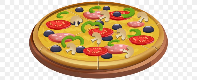 Pizza Fast Food Clip Art, PNG, 600x335px, Pizza, Cuisine, Dish, Fast Food, Food Download Free