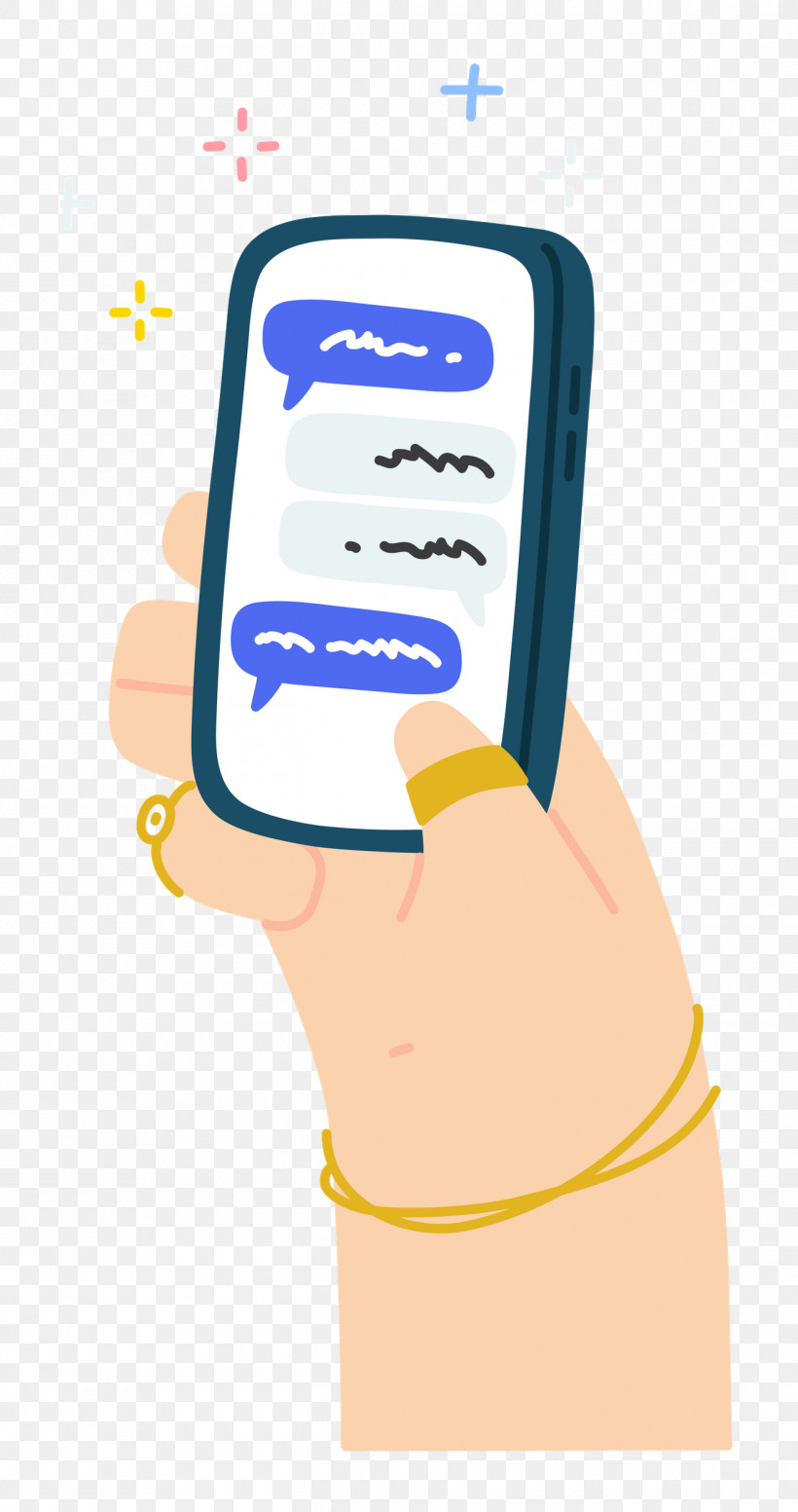 Chatting Chat Phone, PNG, 1320x2500px, Chatting, Cartoon, Chat, Geometry, Hand Download Free