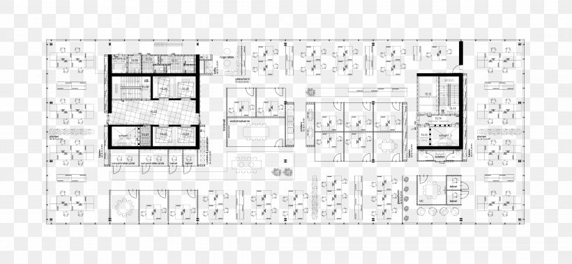 Floor Plan Paper Technical Drawing, PNG, 4155x1924px, Floor Plan, Area, Artwork, Black And White, Diagram Download Free