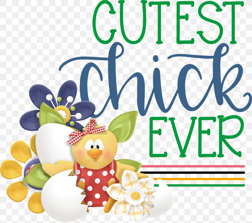 Happy Easter Cutest Chick Ever, PNG, 3000x2657px, Happy Easter, Cut Flowers, Flower, Fruit, Meter Download Free