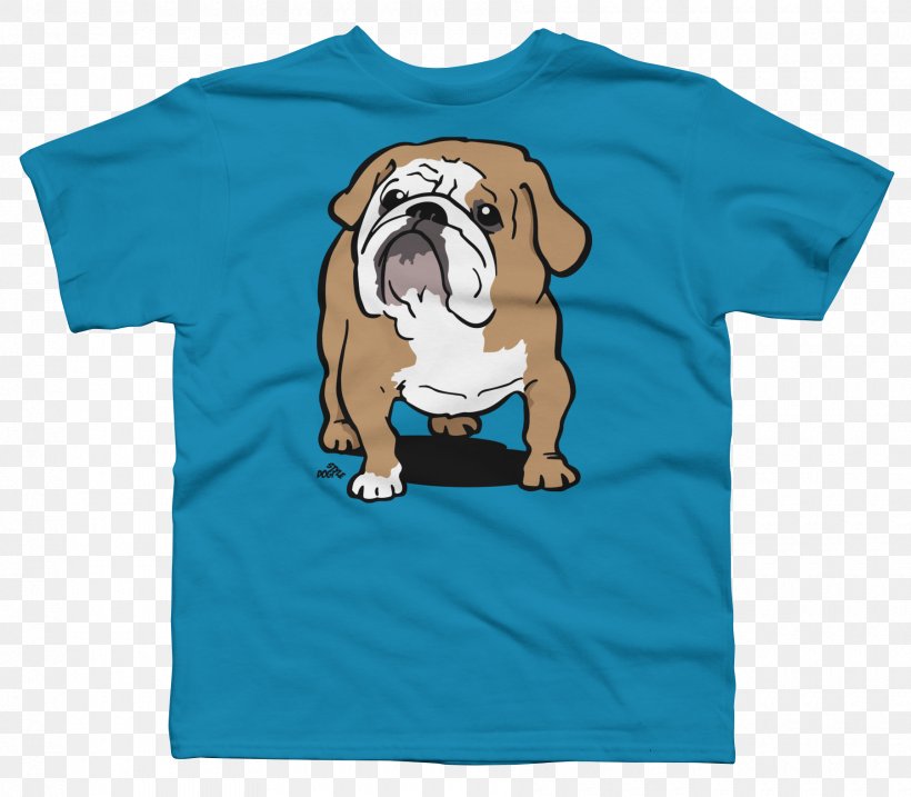 T-shirt Bulldog Sleeve Outerwear, PNG, 1800x1575px, Watercolor, Cartoon, Flower, Frame, Heart Download Free
