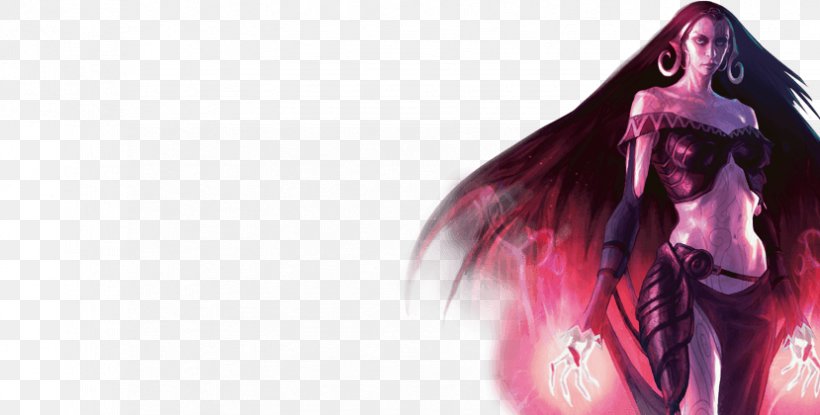Magic: The Gathering Liliana Of The Dark Realms Planeswalker Art Magic 2013, PNG, 829x420px, Watercolor, Cartoon, Flower, Frame, Heart Download Free