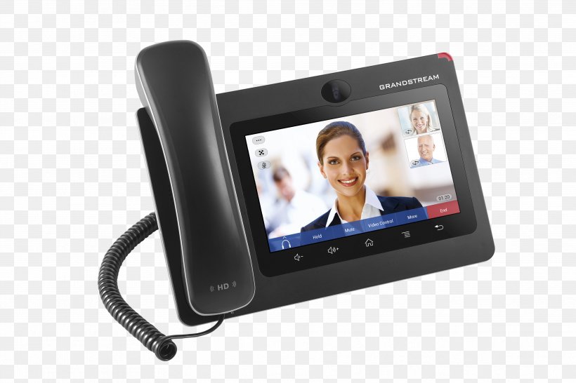 VoIP Phone Grandstream GXV3275 Grandstream Networks Telephone Videotelephony, PNG, 3543x2362px, Voip Phone, Android, Beeldtelefoon, Business Telephone System, Communication Download Free