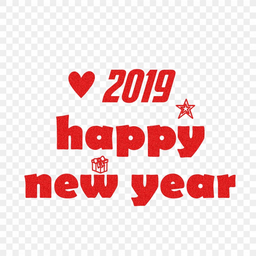 Happy New Year 2019 Wishes ., PNG, 2000x2000px, Logo, Area, Brand, Computer Monitors, Heart Download Free