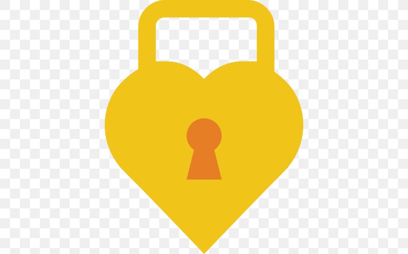 Padlock Line Font, PNG, 512x512px, Padlock, Heart, Symbol, Yellow Download Free