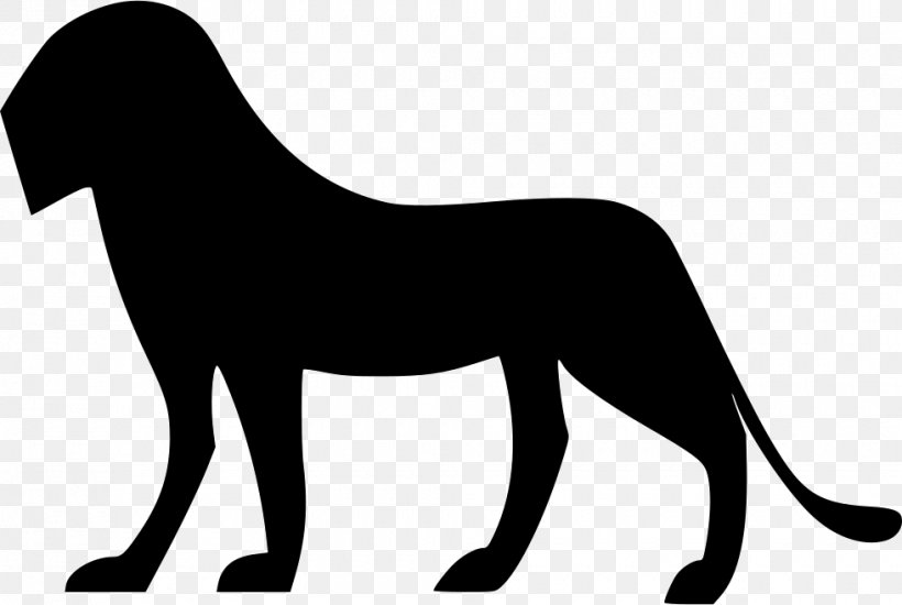 Dog Breed Lion Image Vector Graphics, PNG, 980x658px, Dog Breed, Art, Big Cats, Black, Black And White Download Free