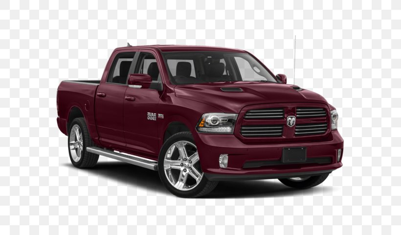 Ram Trucks Dodge Chrysler Jeep Pickup Truck, PNG, 640x480px, 2018 Ram 1500, Ram Trucks, Automotive Design, Automotive Exterior, Automotive Tire Download Free