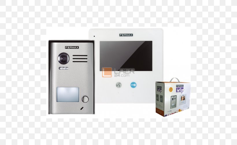 Video Door-phone Fermax Door Phone Doorman Computer Monitors, PNG, 500x500px, Video Doorphone, Access Control, Apartment, Business, Communication Device Download Free