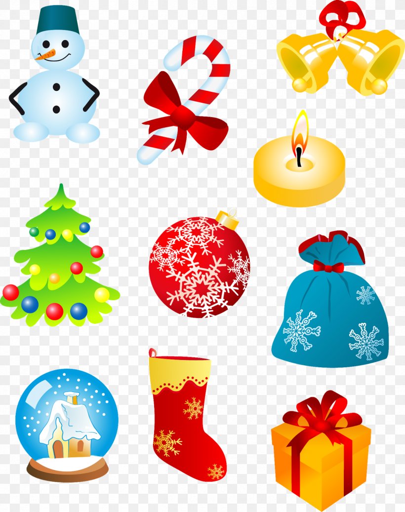 red christmas ornaments clip art