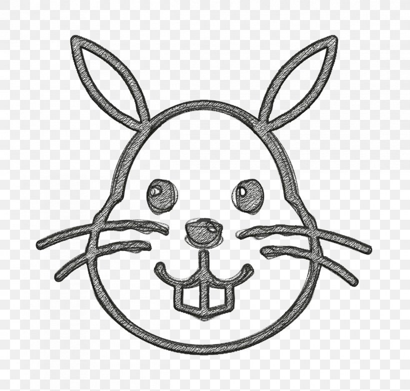 Easter Bunny Background, PNG, 1214x1160px, Bunny Icon, Blackandwhite, Cartoon, Coloring Book, Cute Icon Download Free