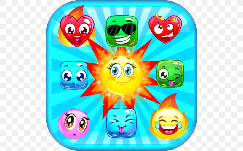 Match 3 Blast Match Emoji App Store, PNG, 512x512px, App Store, Android, Appadvice, Emoji, Emoticon Download Free