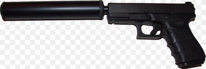 Trigger Firearm Gun Barrel Silencer Glock, PNG, 1180x400px, Trigger, Air Gun, Airsoft, Airsoft Gun, Ammunition Download Free