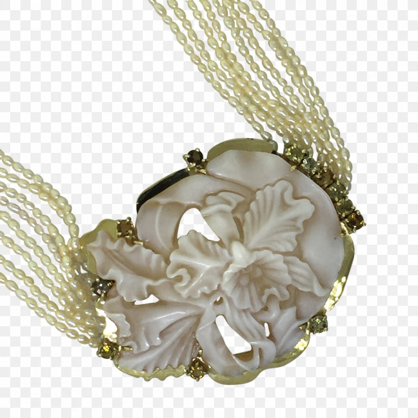 Cameo Necklace Keshi Pearls Jewellery, PNG, 1050x1050px, Cameo, Cattleya Orchids, Chain, Charms Pendants, Cypraecassis Rufa Download Free